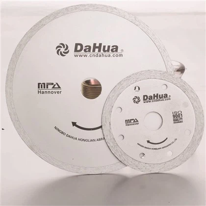 4 Disques de coupe diamantés